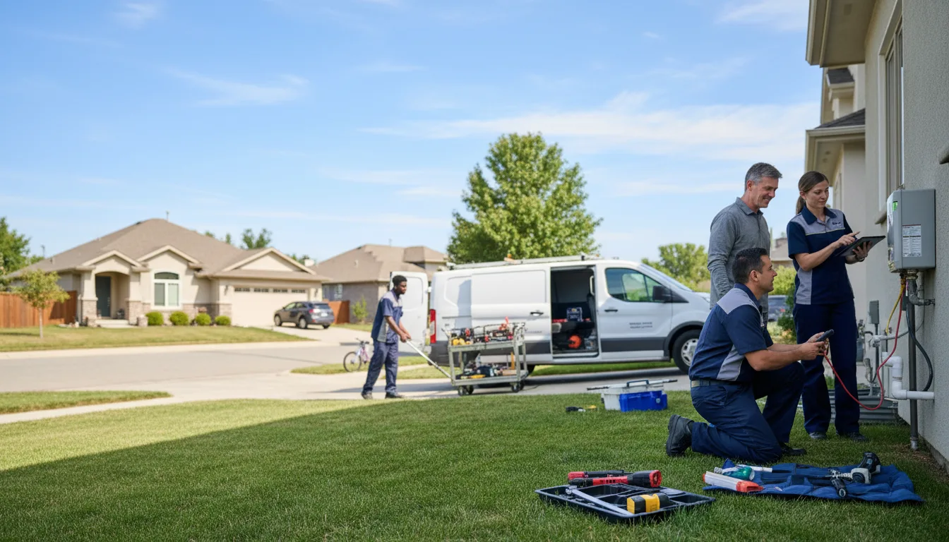 Tankless water heater service in Murrysville, PA